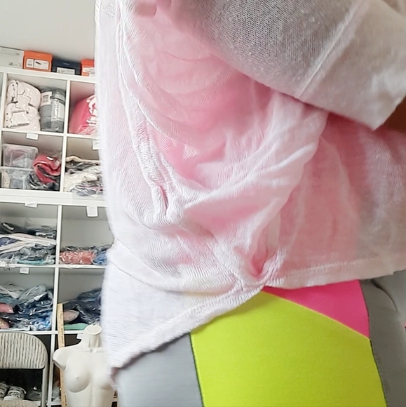 We The Free Pink Oversized Lightweight Knit Small Top - Picture 7 of 16